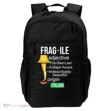 Fragile Adjective Origin Italian A Major Award Backpack