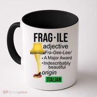 Fragile Adjective Origin Italian A Major Award Coffee Mug thumb 0