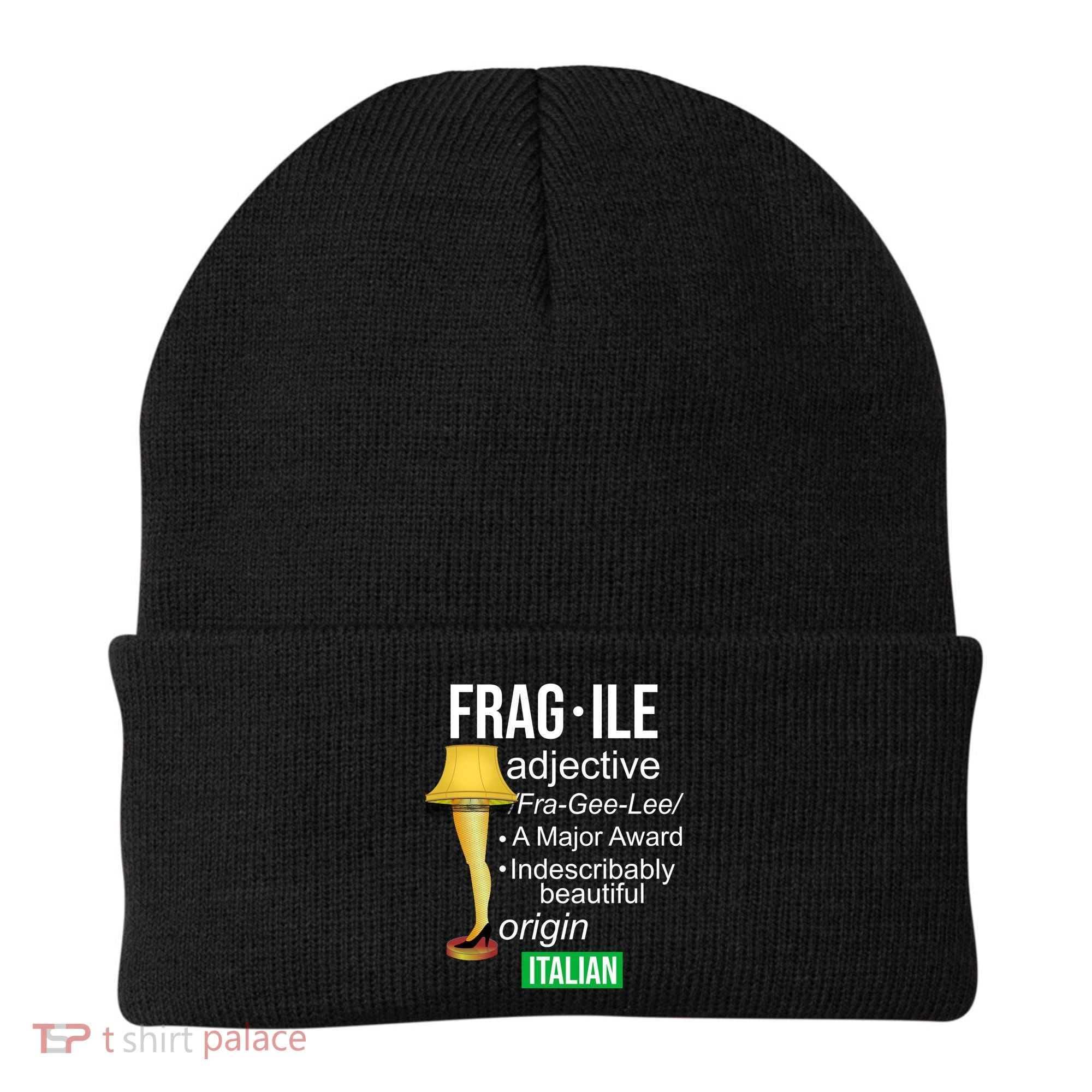 Fragile Adjective Origin Italian A Major Award Beanie