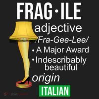 Fragile Adjective Origin Italian A Major Award Beanie thumb 2