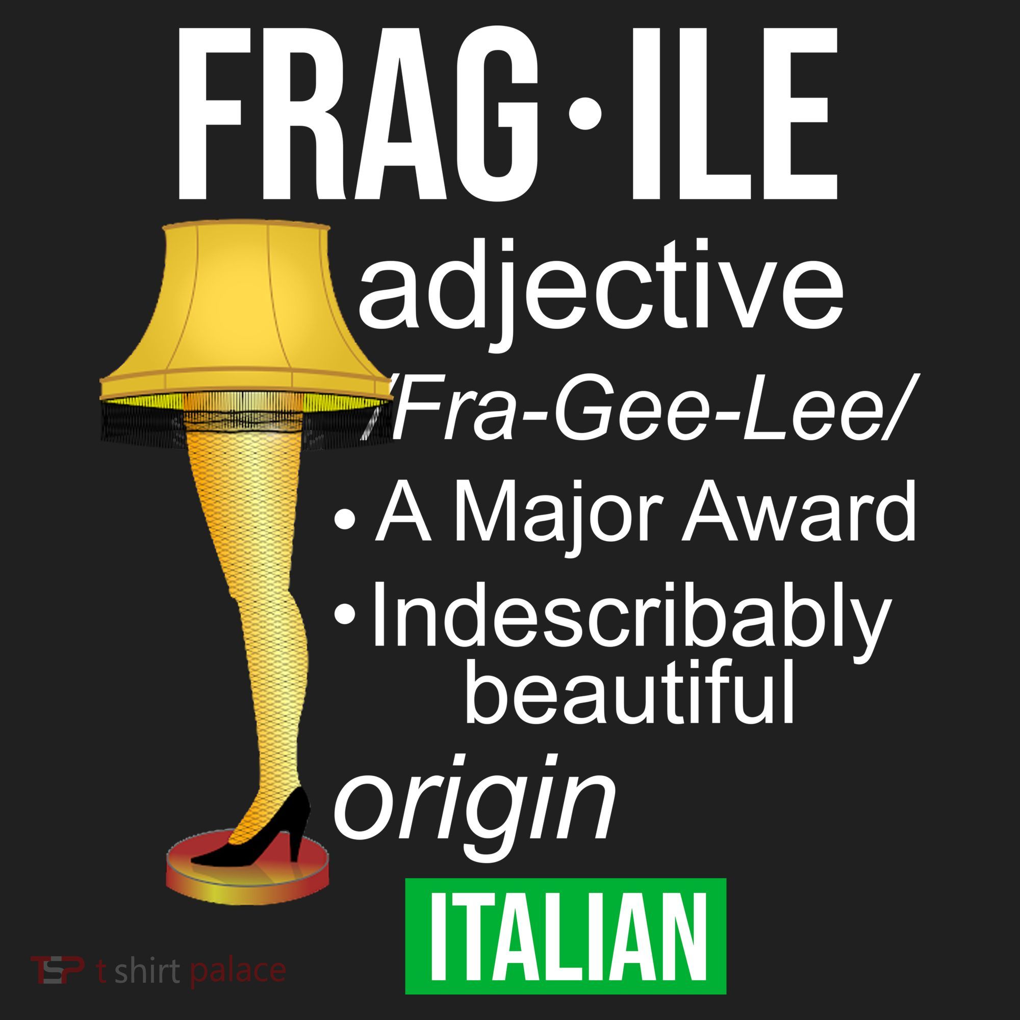 Fragile Adjective Origin Italian A Major Award Beanie