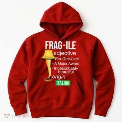 Fragile Adjective Origin Italian A Major Award Hoodie