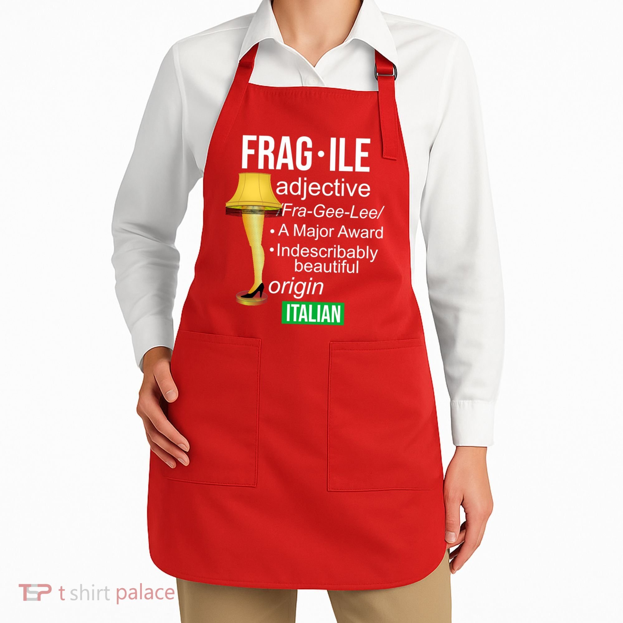 Fragile Adjective Origin Italian A Major Award Apron