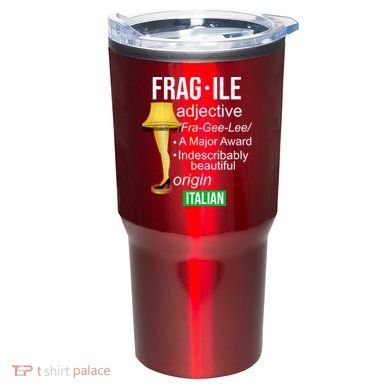 Fragile Adjective Origin Italian A Major Award Tumbler