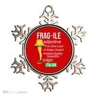Fragile Adjective Origin Italian A Major Award Ornament thumb 0