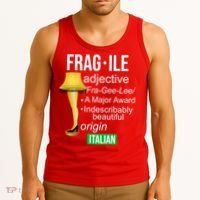 Fragile Adjective Origin Italian A Major Award Tank Top thumb 3