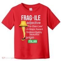 Fragile Adjective Origin Italian A Major Award Toddler T-Shirt thumb 0