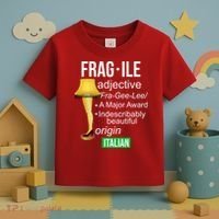 Fragile Adjective Origin Italian A Major Award Toddler T-Shirt thumb 3