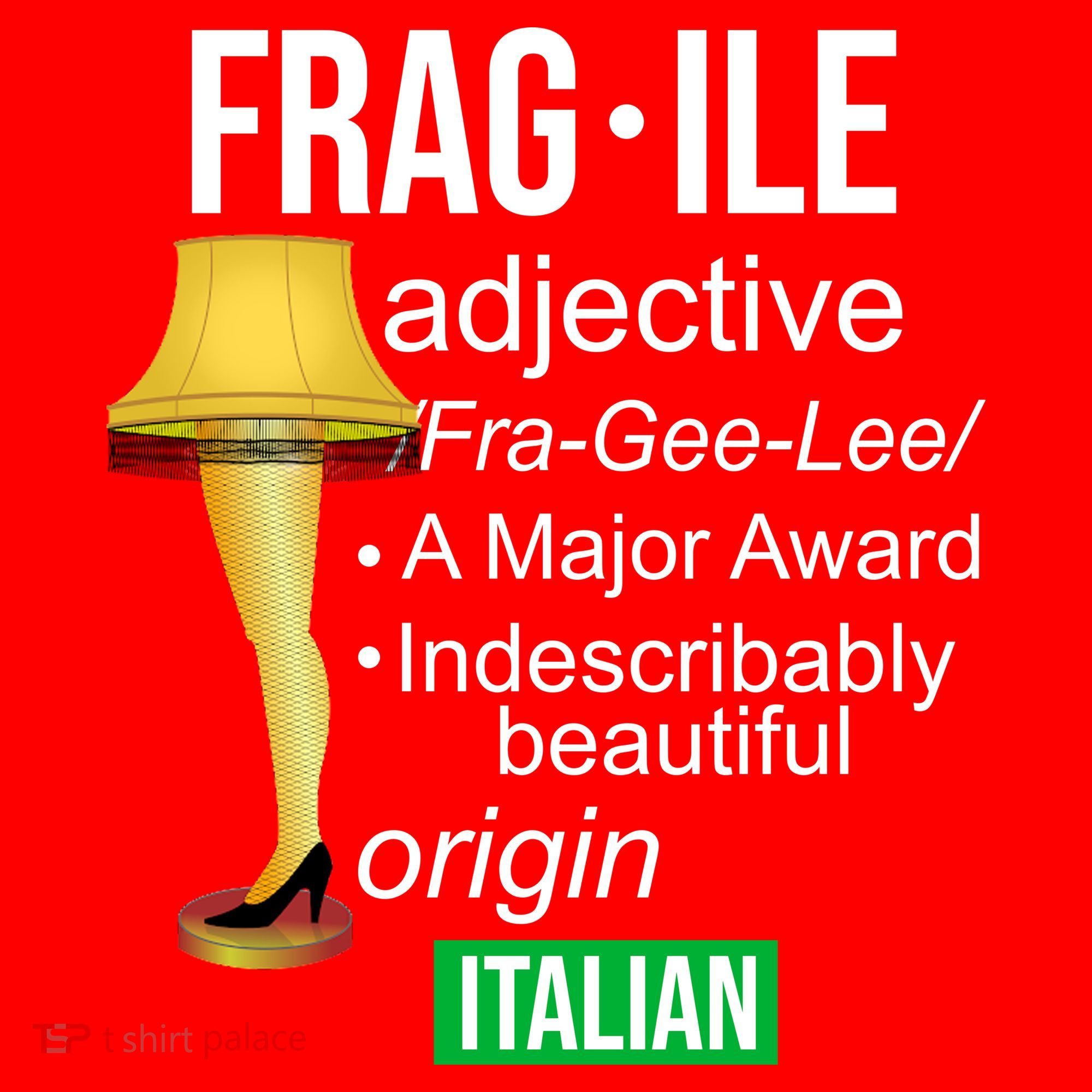 Fragile Adjective Origin Italian A Major Award Visor
