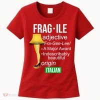Fragile Adjective Origin Italian A Major Award Women's T-Shirt thumb 0