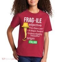 Fragile Adjective Origin Italian A Major Award Kids T-Shirt thumb 2