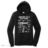 Funny Anatomy Of A Pew Pewer Gift Ammo Gun Gift Adt Saying Gift Women's Hoodie thumb 0