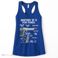 Funny Anatomy Of A Pew Pewer Gift Ammo Gun Gift Adt Saying Gift Women's Tank Top thumb 0