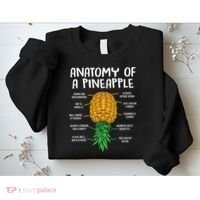 Funny Anatomy Of A Pineapple Swinger  Sweatshirt thumb 2