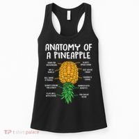 Funny Anatomy Of A Pineapple Swinger  Women's Tank Top thumb 0