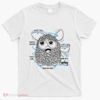 Furby Anatomy Of A Furby Retro Textbook Diagram T-Shirt thumb 0
