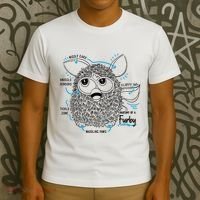 Furby Anatomy Of A Furby Retro Textbook Diagram T-Shirt thumb 3