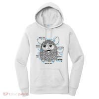Furby Anatomy Of A Furby Retro Textbook Diagram Women's Hoodie thumb 0