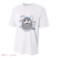 Furby Anatomy Of A Furby Retro Textbook Diagram Youth Performance Sprint T-Shirt thumb 0
