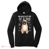 Funny Anatomy Pug Dog Pug Lover Women's Hoodie thumb 0