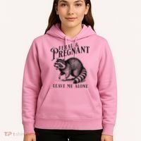 Feral And Pregnant Racoon Hoodie thumb 5