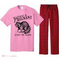Feral And Pregnant Racoon Pajama Set thumb 0