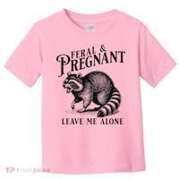 Feral And Pregnant Racoon Toddler T-Shirt thumb 0