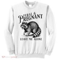 Feral And Pregnant Racoon Sweatshirt thumb 0