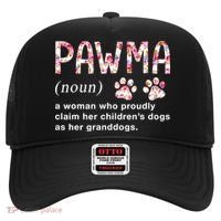 Floral Art Pawma Noun Definition Mama Grandma Dog Lovers TShirt Hat thumb 0