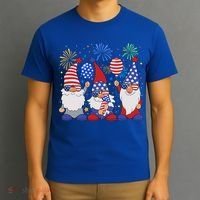 Funny American Patriotic Gnomes Sunglasses Usa 4Th Of July Meaningful Gift T-Shirt thumb 3