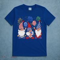 Funny American Patriotic Gnomes Sunglasses Usa 4Th Of July Meaningful Gift T-Shirt thumb 5