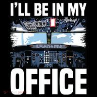 Funny Airplane Pilot Ill Be In My Office Airline Captain Coffee Mug thumb 5