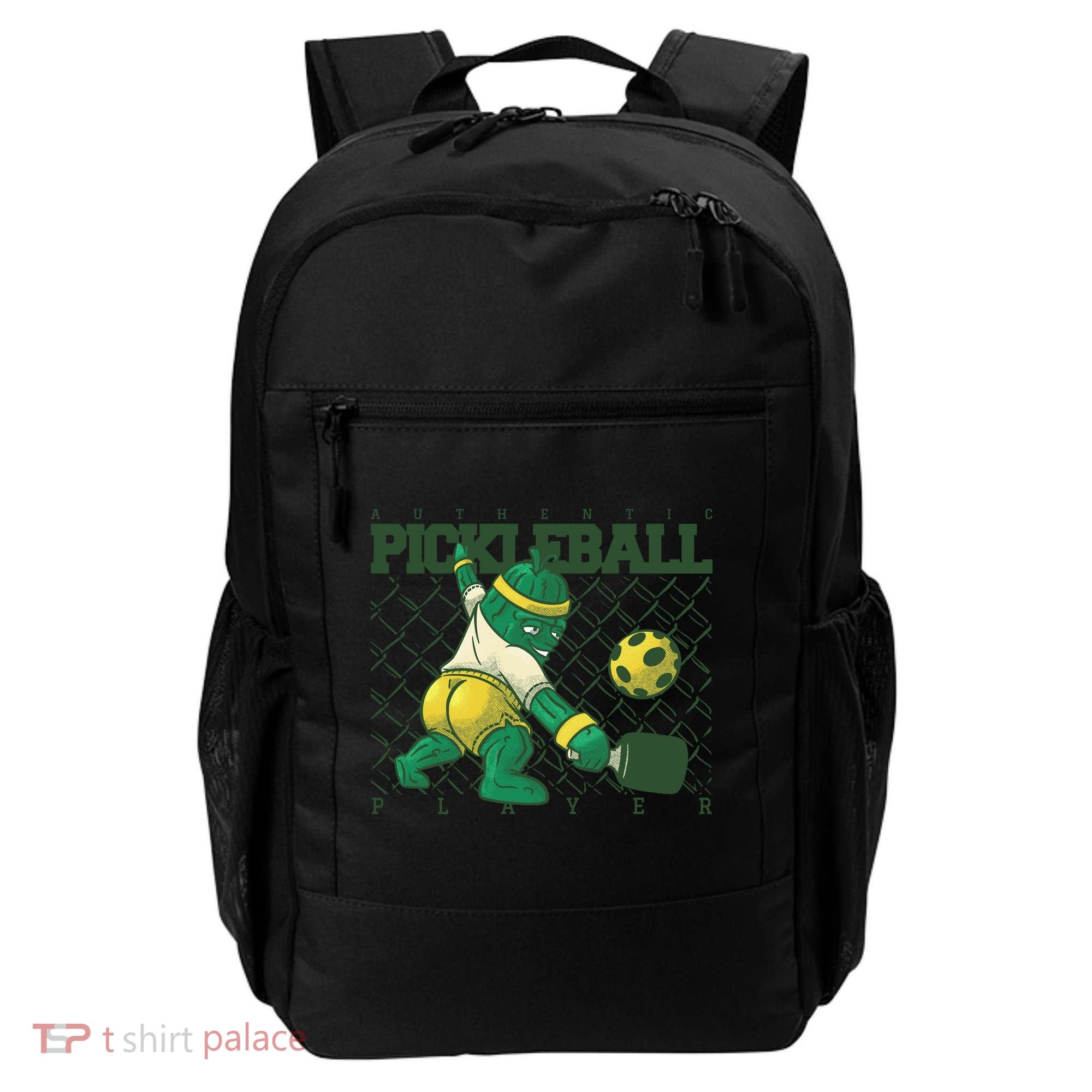 Funny Authentic Pickleball Sport Player Backpack