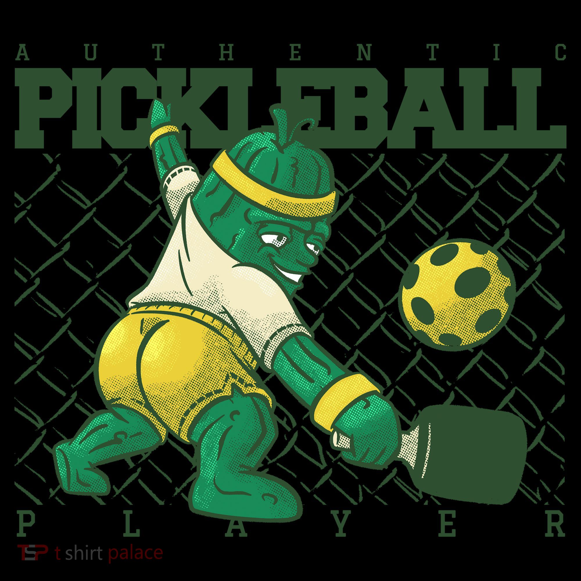 Funny Authentic Pickleball Sport Player Toddler Hoodie