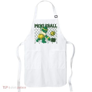 Funny Authentic Pickleball Sport Player Apron