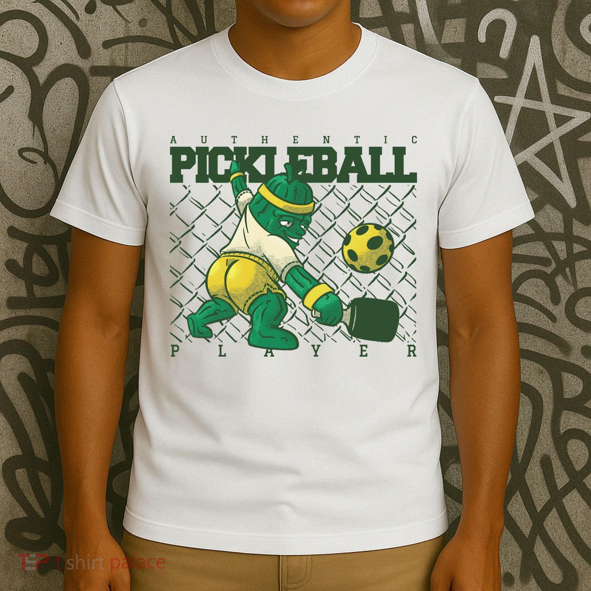 Funny Authentic Pickleball Sport Player T-Shirt