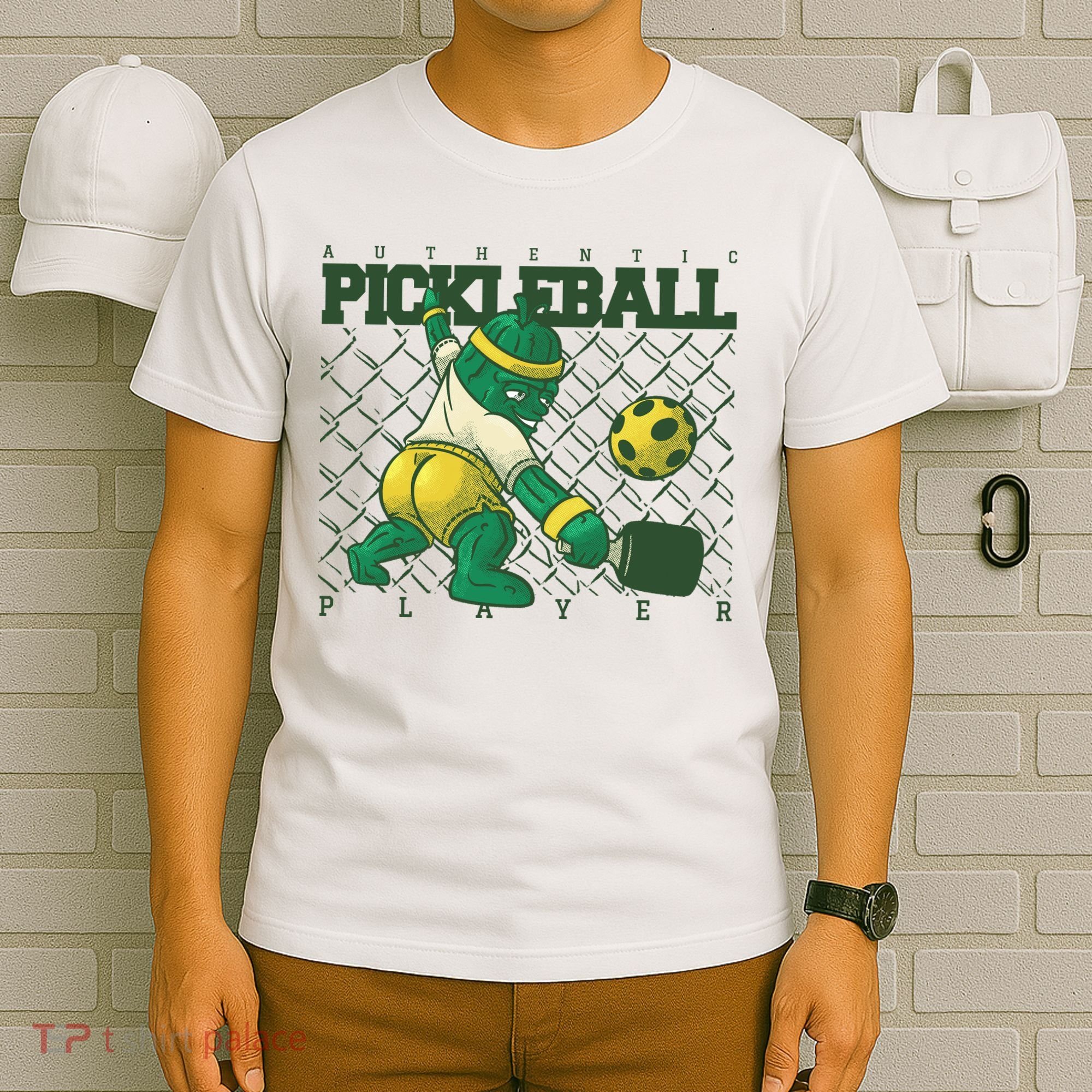 Funny Authentic Pickleball Sport Player T-Shirt