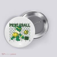 Funny Authentic Pickleball Sport Player Button thumb 0