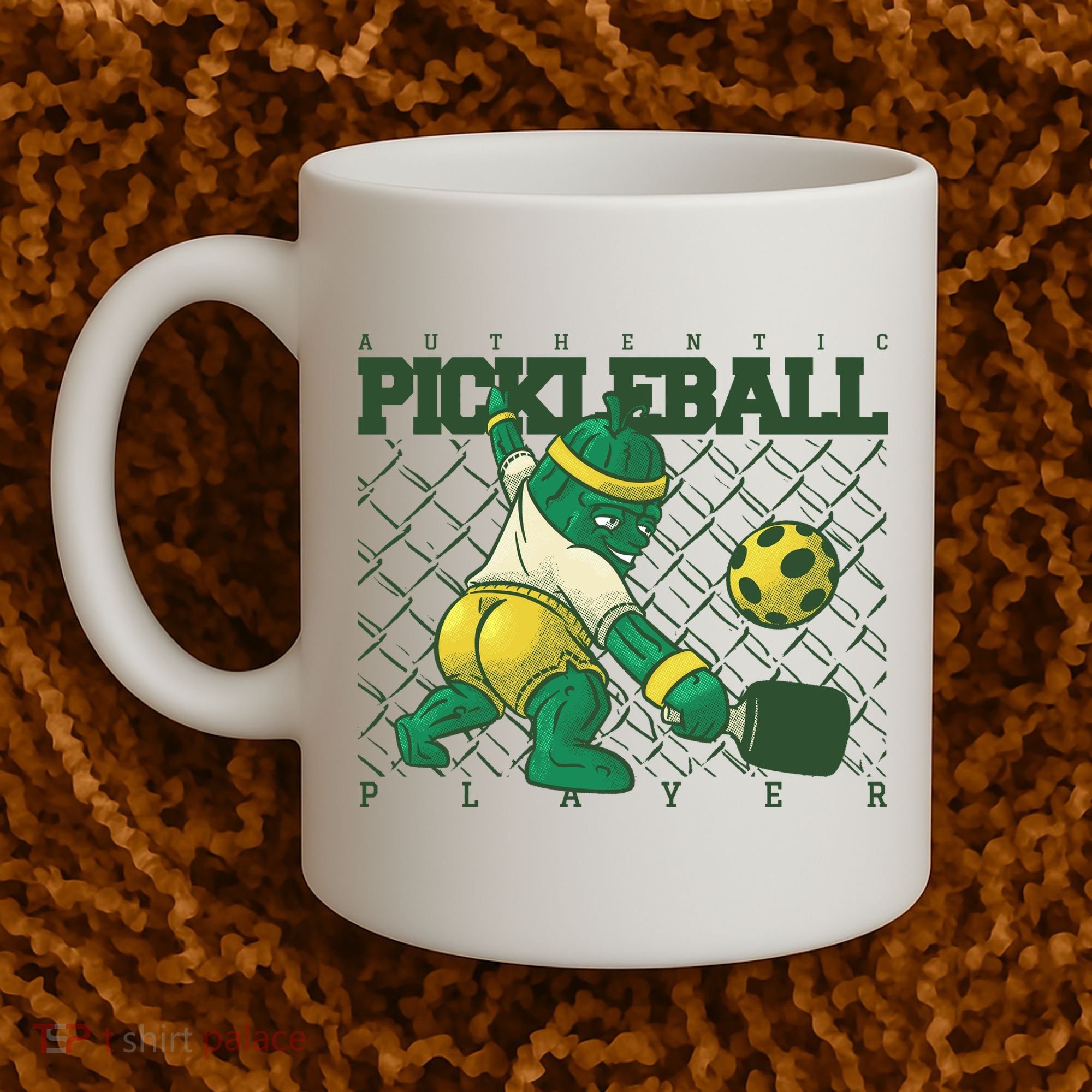 Funny Authentic Pickleball Sport Player Coffee Mug