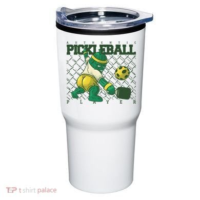 Funny Authentic Pickleball Sport Player Tumbler