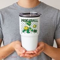 Funny Authentic Pickleball Sport Player Tumbler thumb 2