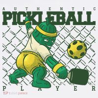 Funny Authentic Pickleball Sport Player Baby Bodysuit thumb 2