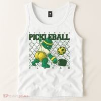 Funny Authentic Pickleball Sport Player Tank Top thumb 2