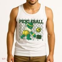 Funny Authentic Pickleball Sport Player Tank Top thumb 3