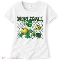 Funny Authentic Pickleball Sport Player Women's T-Shirt thumb 0