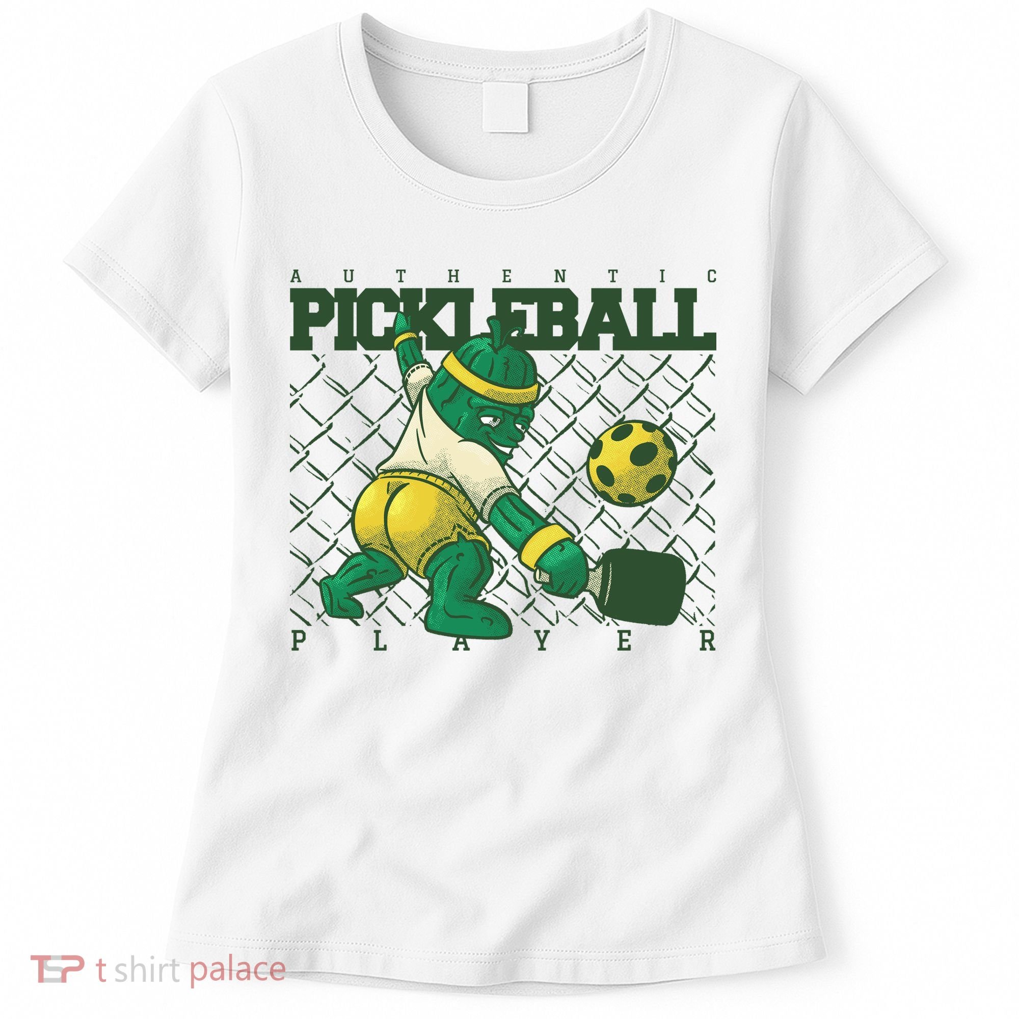 Funny Authentic Pickleball Sport Player Women's T-Shirt