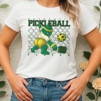 Funny Authentic Pickleball Sport Player Women's T-Shirt thumb 2