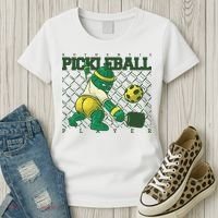 Funny Authentic Pickleball Sport Player Women's T-Shirt thumb 3