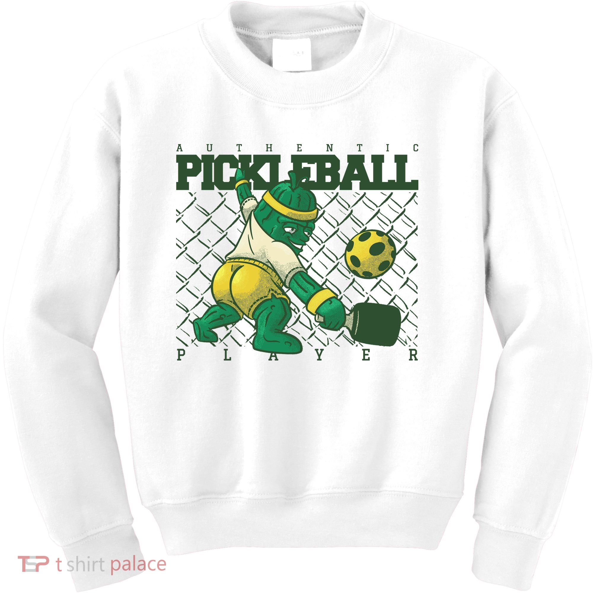 Funny Authentic Pickleball Sport Player Kids Sweatshirt