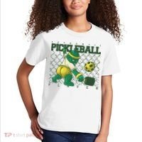 Funny Authentic Pickleball Sport Player Kids T-Shirt thumb 2